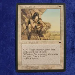 1994 MTG Magic The Gathering Fallen Empires: Icatian Scout (mtg92) Rob Alexander - Image 1