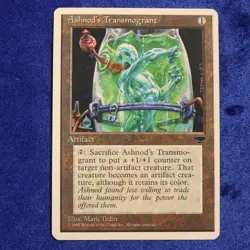 1995 Magic The Gathering Chronicles: Ashnod's Transmogrant (mtg167) Mark Tedin - Image 1