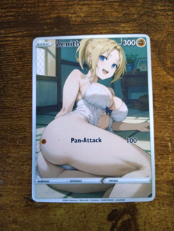 Beautiful Waifu Card - Zenith Bedtime - Goddess ACG Custom DIY Fan Art Card - Image 1
