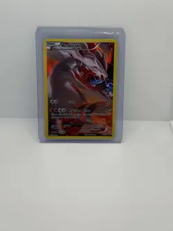 Reshiram XY74 Black Star Promo Full Art Ultra Rare Pokemon Card MP - Image 1