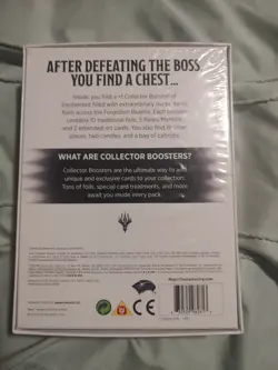 Magic the gathering Dungeons and dragons forgotten realms 15 card booster box - Image 3