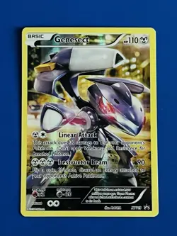 Pokemon TCG Genesect XY119 Black Star Promo Holo Foil Full Art Card - Image 1