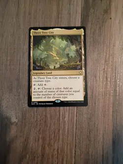 Three Tree City Bloomburrow BLB Magic: The Gathering Card Mint Condition - Image 1