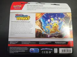 Surging Sparks 3 Pack Blister + Quagsire Foil Promo Pokemon Card - Image 2