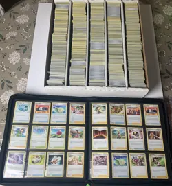 Pokemon TCG Trainer ONLY Card Bulk Lot 500 Non Holo Cards S&M XY SV SWSH Items - Image 1