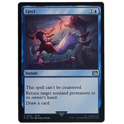 x4 Eject FIN MTG M/NM Playset 4x Uncommon Blue Instant Final Fantasy TCG CCG - Image 1