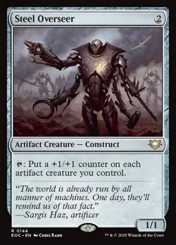 MTG - 4 x Steel Overseer - Playset 4x x4 - Edge of Eternities - Image 2