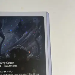 MTG Watery Grave Borderless Galaxy Foil Edge Of Eternities 0381 - Image 5