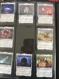 MTG Lord of the Rings Partial Set in Binder with One Ring 300+ cards - Image 1