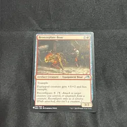 Bronzeplate Boar - The List Reprints (LIST)(135) - MTG - Image 1