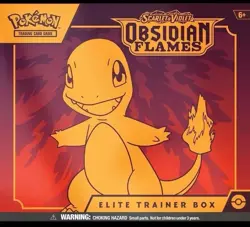 Pokemon TCG Scarlet & Violet Obsidian Flames Elite Trainer Box ETB Sealed Clean - Image 1