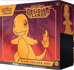 Pokemon TCG Scarlet & Violet Obsidian Flames Elite Trainer Box ETB Sealed Clean - Image 3
