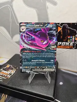 Team Rockets Crobat EX 122/182 Destined Rivals NM Pack Fresh Pokemon TCG - Image 1
