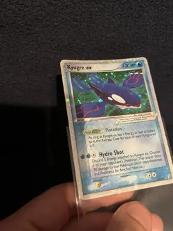 2006 POKEMON EX CRYSTAL GUARDIANS HOLO KYOGRE #95 & GROUNDON #93 - Image 4
