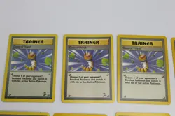 Pokemon Lot of 18 Trainer Cards Bill 91/102, Gust of Wind 93/102, Switch & More - Image 2