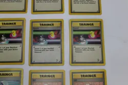 Pokemon Lot of 18 Trainer Cards Bill 91/102, Gust of Wind 93/102, Switch & More - Image 5
