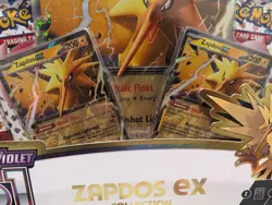 *RARE* *ERROR* Pokemon TCG 151 Zapdos Ex Collection Box (Electabuzz Missing!) - Image 4