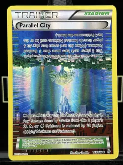 Pokemon Parallel City 145/162 - Reverse Holo - XY Breakthrough - LP - Image 3