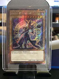 Yugioh! TCG - Dark Magician (8th Art) - Platinum Secret Rare - RA04-EN106 - Image 1