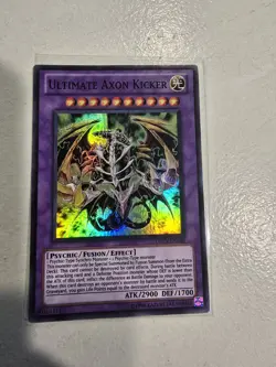 Yugioh! Ultimate Axon Kicker DREV-EN039. Unlimited. Super Rare.Lightly Played. - Image 1
