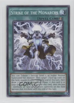 Strike of the Monarchs Unlimited YuGiOh The New Challengers #NECH-EN067 1s3 - Image 1