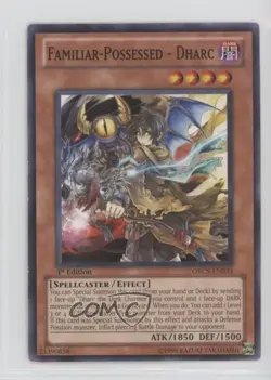 Familiar-Possessed - Dharc 1st Ed. YuGiOh Order of Chaos #ORCS-EN033 1s3 - Image 1