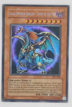 Chaos Emperor Dragon Envoy the End IOC-000 Invasion of Chaos Not 25th NM Yugioh - Image 1