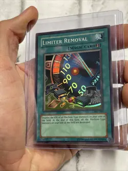 Yugioh Limiter Removal PSV-064 Super Rare Original Print MP/LP Vintage Card Holo - Image 1