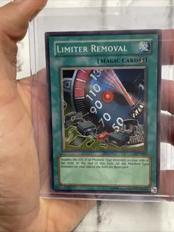 Yugioh Limiter Removal PSV-064 Super Rare Original Print MP/LP Vintage Card Holo - Image 2