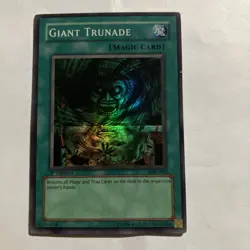 Yugioh Giant Trunade - MRL-048 - Super Rare - 1st Edition - Image 1