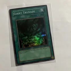 Yugioh Giant Trunade - MRL-048 - Super Rare - 1st Edition - Image 3