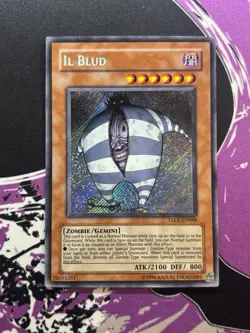 Yugioh IL Blud TAEV-EN088 Secret Rare 1st Edition NM Tactical Evolution - Image 1