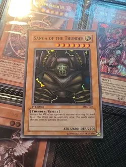 Sanga of the Thunder MRD-025 Super Rare 1st Edition Yugioh - Image 1
