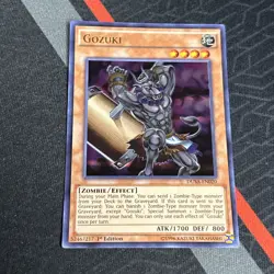 Yugioh! Gozuki DUSA-EN020 Ultra Rare 1st Edition - Image 2