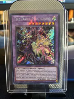 The Dark Magicians LDS3-EN090 1st N/Mint YUGIOH Card Secret Rare - Image 1