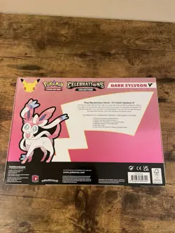 Pokemon Celebrations Dark Sylveon V Collection Box - Brand New Factory Sealed - Image 2