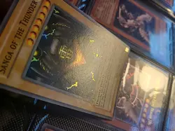 Yugioh Sanga Of The Thunder MRD-025 Super Rare 1st Edition [Wavy Print] - Image 4