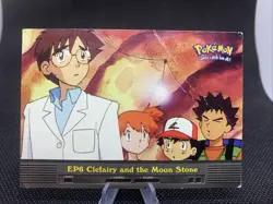 Topps Pokemon EP 6 Clefairy and the Moon Stone TV Animation Edition 1 Serie 1999 - Image 1
