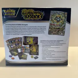 Pokemon TCG SV08: Surging Sparks Pokemon Center Exclusive ETB | Sealed - Image 3