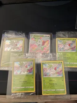 Shaymin Pokemon Card Collection - Holo Rare /Promos Set of 5 Cards - Image 1