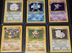 Pokemon Vintage 5 Holo Card Lot Base Set, Fossil, & Base Set 2 (Lot #4) - Image 1