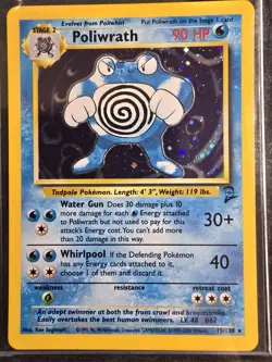 Pokemon Vintage 5 Holo Card Lot Base Set, Fossil, & Base Set 2 (Lot #4) - Image 3