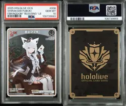 Hololive Card Game Shirakami Fubuki Promo Pr Psa10 - Image 3