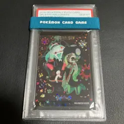 Splatoon 2 Squid Card Splatty Halloween Psa10 - Image 1