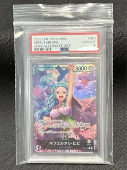 One Piece Card Kingdom Of Conspiracy Nefertari Vivi Psa10 Complete - Image 1