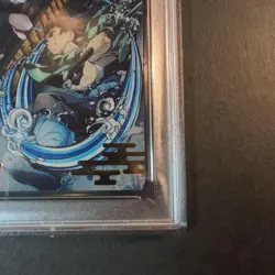 Psa10 2021 Demon Slayer: Kimetsu No Yaiba Enmu/Tanjiro Wafer Card 32 - Image 4