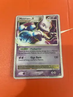 Mewtwo LV.X 144/146 Holo Rare - Diamond & Pearl Promo Pokemon Card - Image 1