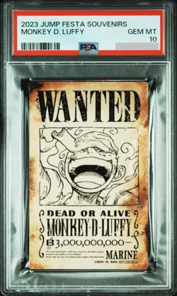 Psa10 Certified One Piece 2023 Jump Festa Luffy Nika Card - Image 1