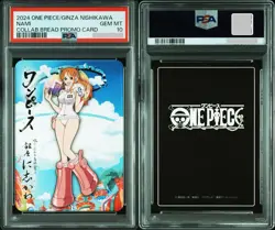 Psa10 Certified One Piece Nishikawa Nami Card - Image 1