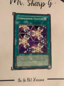NOBLE EGOTIST - SD8-EN021 GERMAN Yu-Gi-Oh! CARD COMMON KONAMI ORIGINAL TCG - Image 11